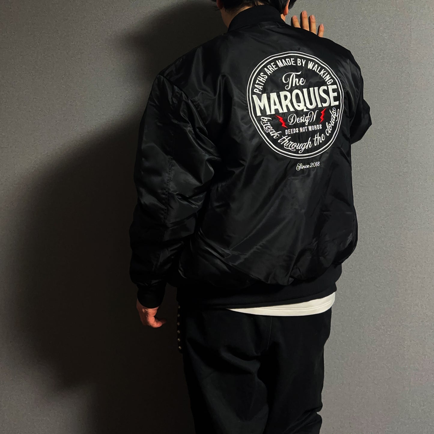 MQS TEAM JACKET【BLACK】