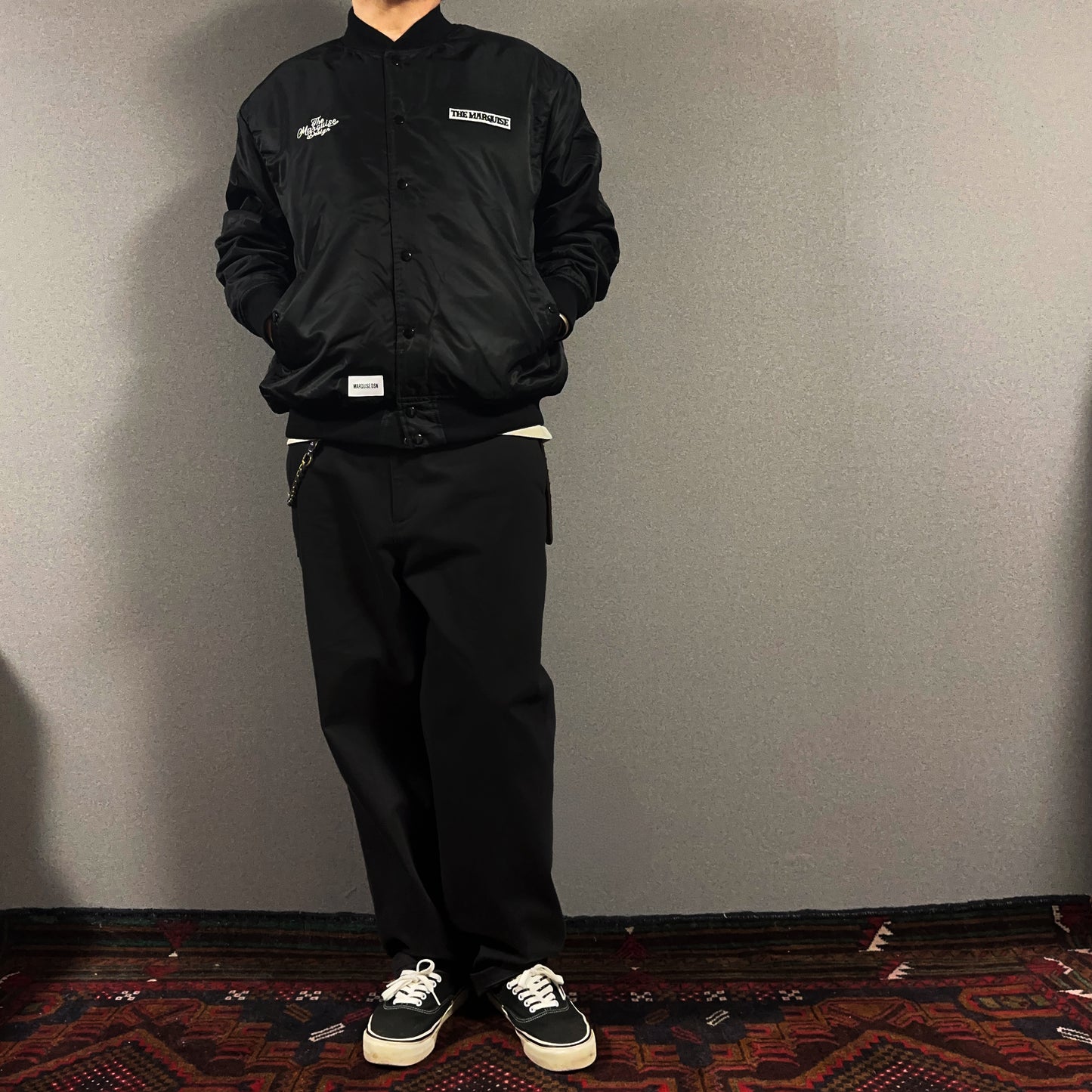 MQS TEAM JACKET【BLACK】