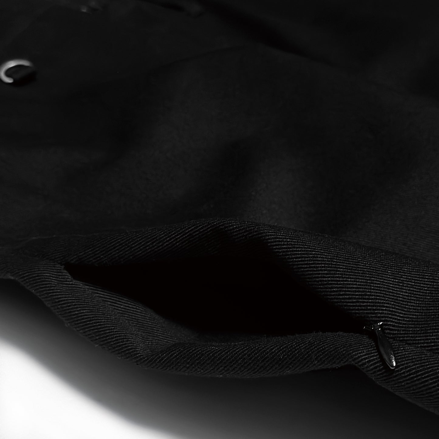 HEAVY COTTON TROUSERS【BLACK】