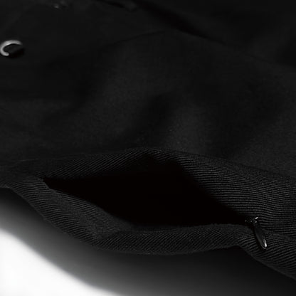 HEAVY COTTON TROUSERS【BLACK】