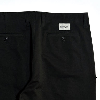 HEAVY COTTON TROUSERS【BLACK】