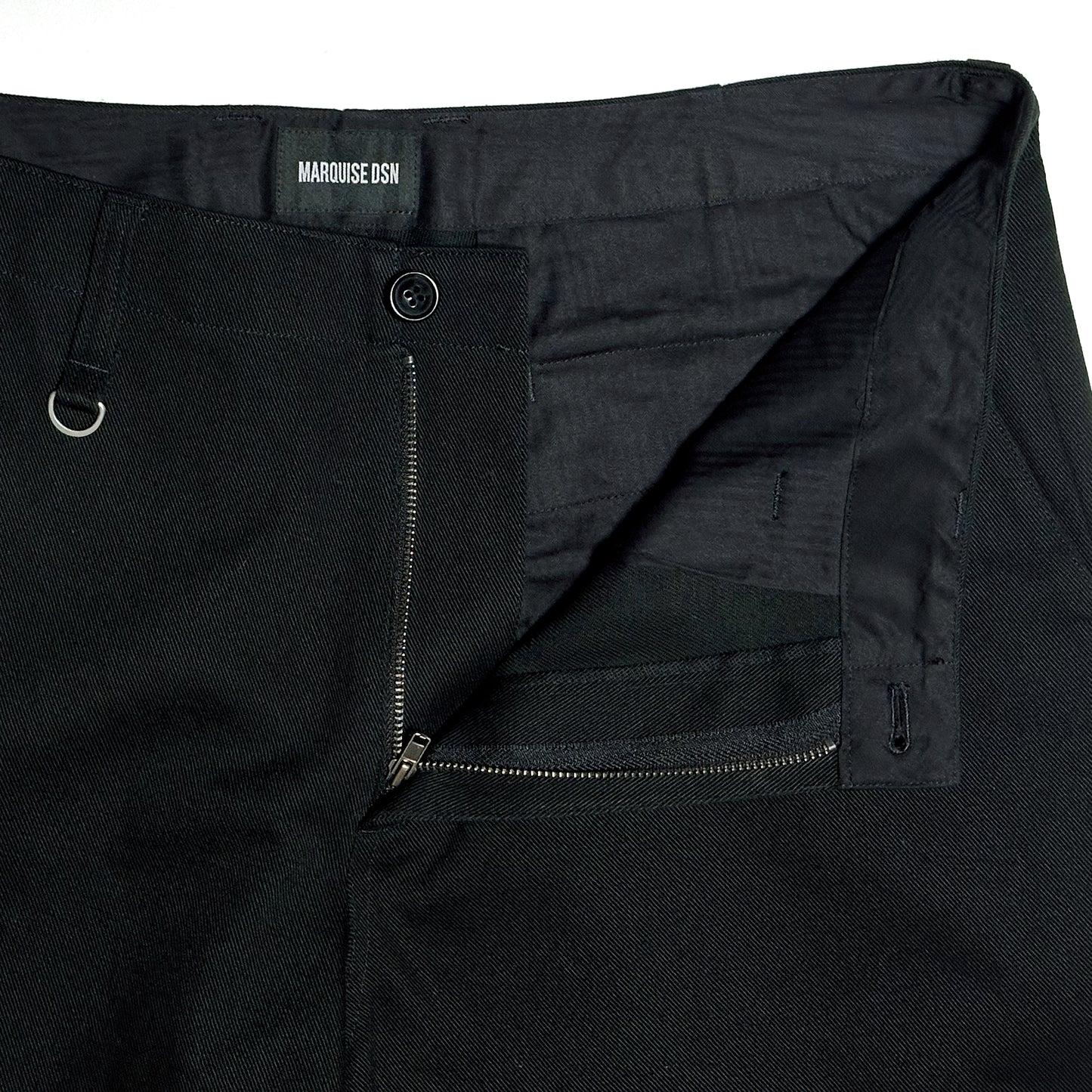 HEAVY COTTON TROUSERS【BLACK】