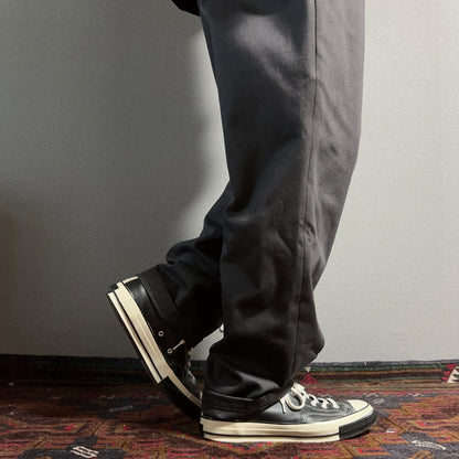 HEAVY COTTON TROUSERS【CHARCOAL】