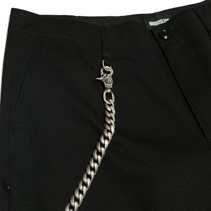 HEAVY COTTON TROUSERS【BLACK】