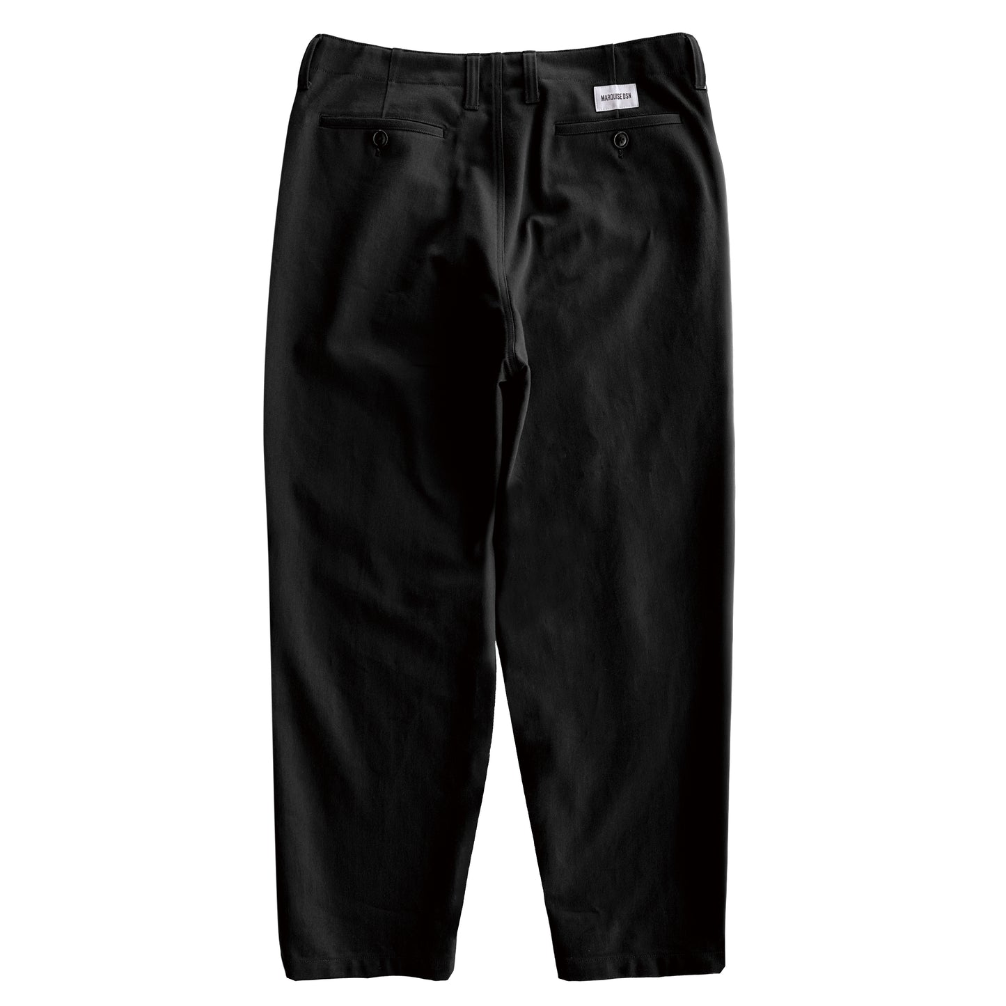 HEAVY COTTON TROUSERS【BLACK】