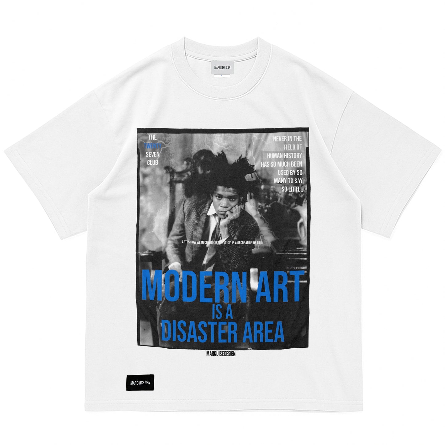BASQUIAT S/S Tee【WHITE】