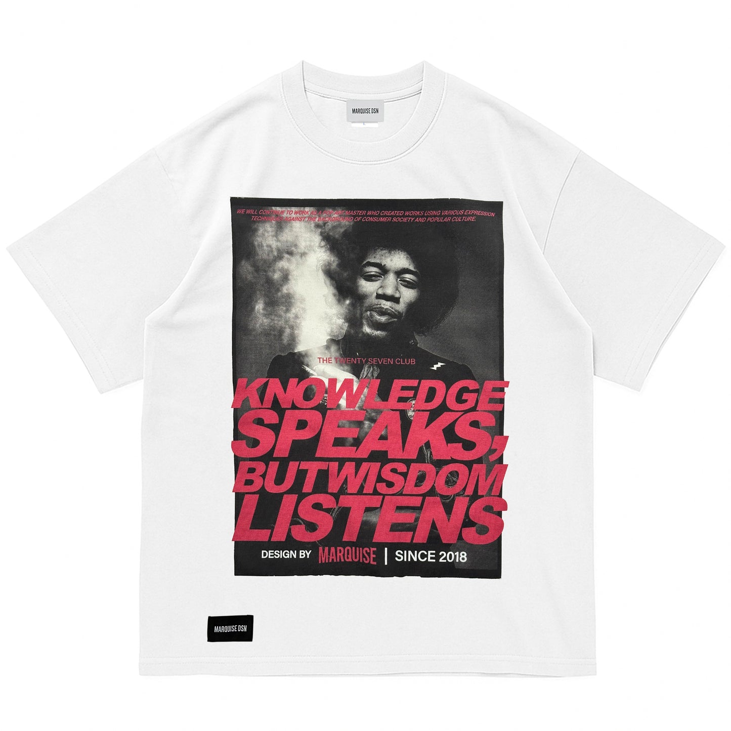 HENDRIX S/S Tee【WHITE】