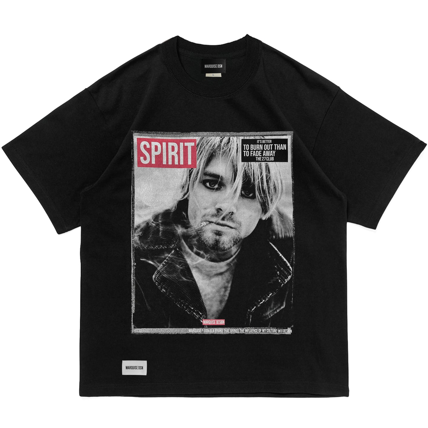 COBAIN S/S Tee【BLACK】