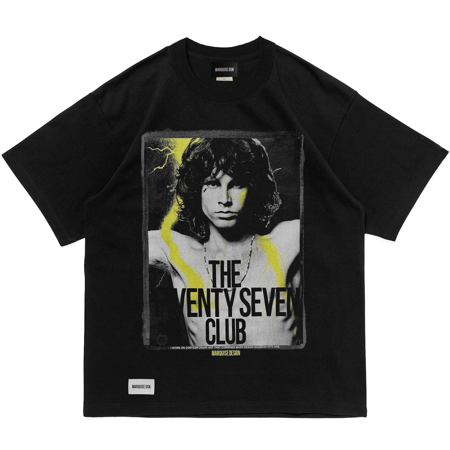MORRISON S/S Tee【BLACK】