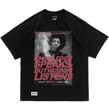 HENDRIX S/S Tee【BLACK】