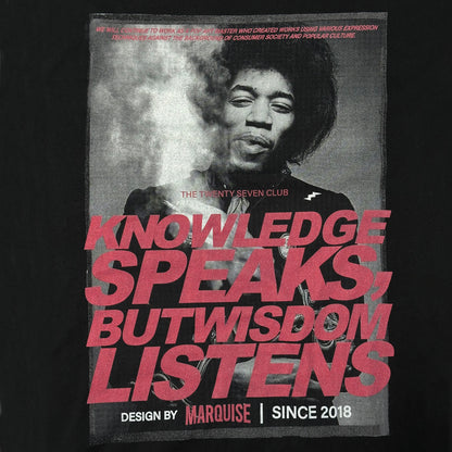 HENDRIX S/S Tee【BLACK】