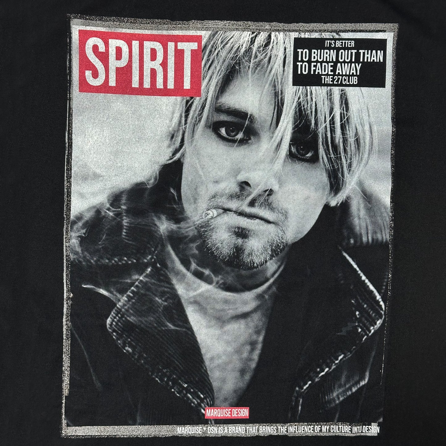 COBAIN S/S Tee【BLACK】