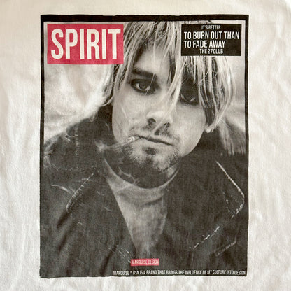COBAIN S/S Tee【WHITE】