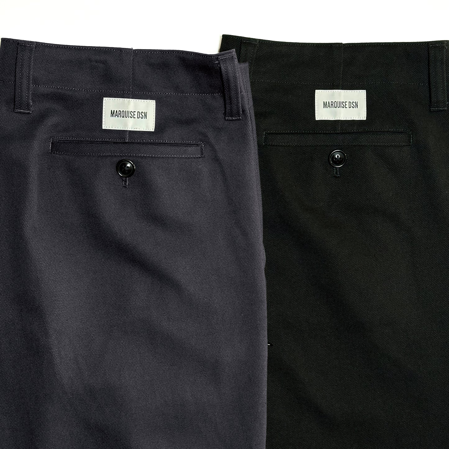 HEAVY COTTON TROUSERS【BLACK】