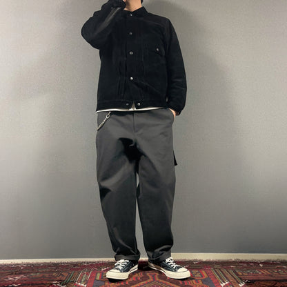 COW SUEDE JKT【BLACK】