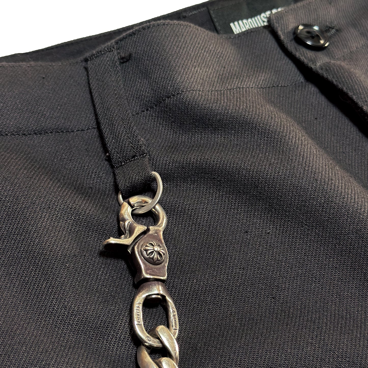 HEAVY COTTON TROUSERS【CHARCOAL】