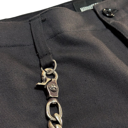 HEAVY COTTON TROUSERS【CHARCOAL】