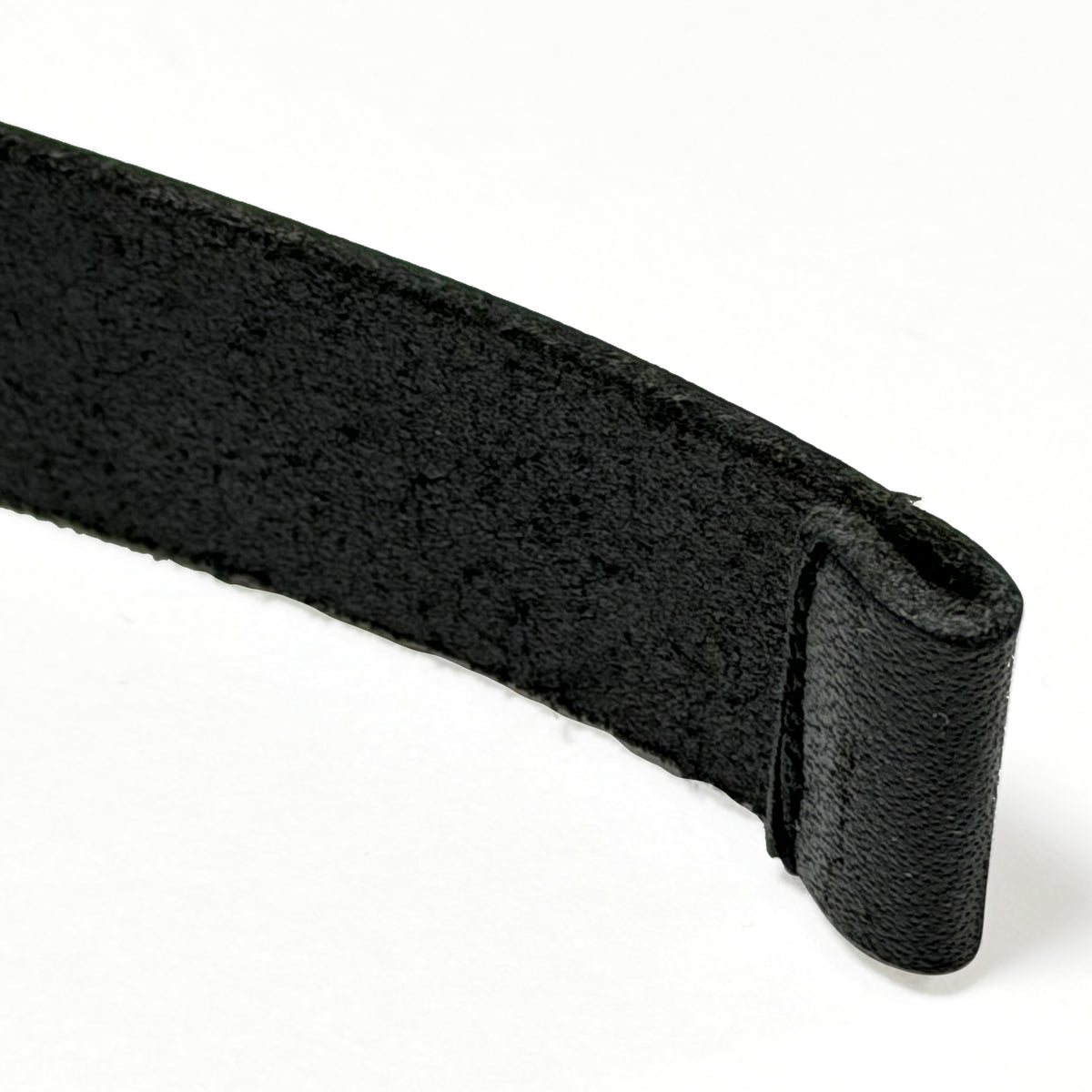 NARROW LEATHER GI BELT【MQS LOGO AND LIGHTNING】