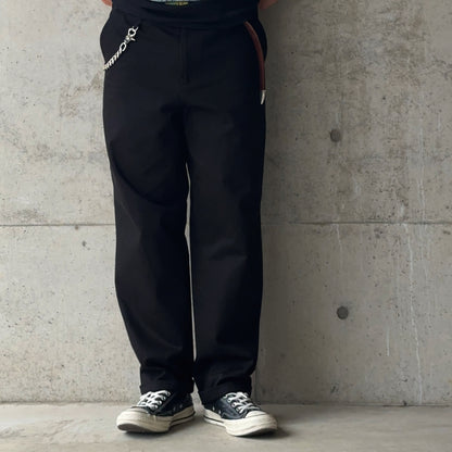 HEAVY COTTON TROUSERS【BLACK】