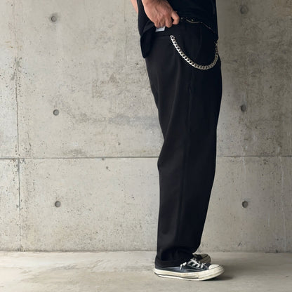 HEAVY COTTON TROUSERS【BLACK】