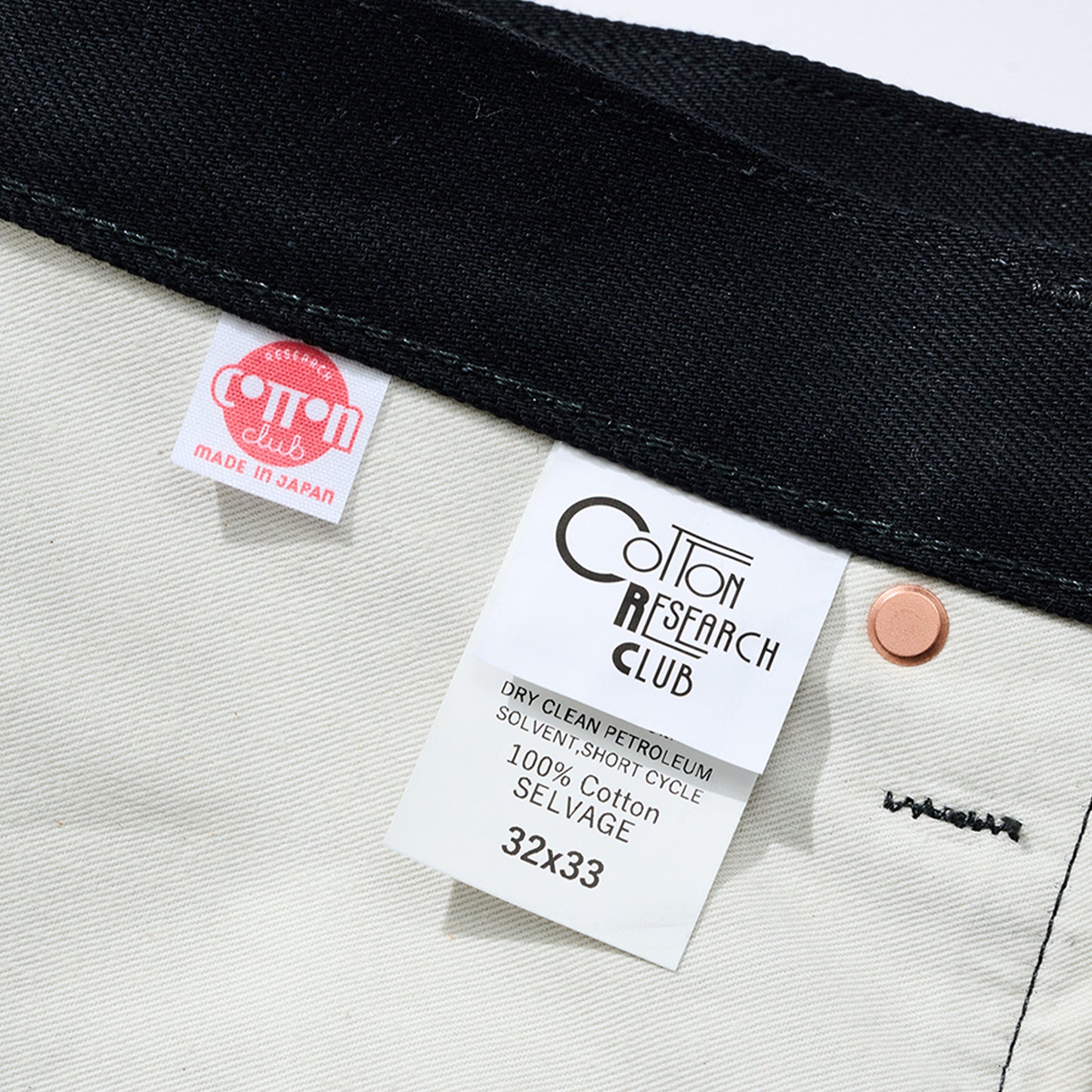 SALVAGE DENIM【BLACK】COTTON RESEARCH CLUB x MARQUISE DSN