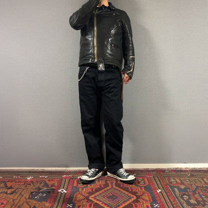 SALVAGE DENIM【BLACK】COTTON RESEARCH CLUB x MARQUISE DSN