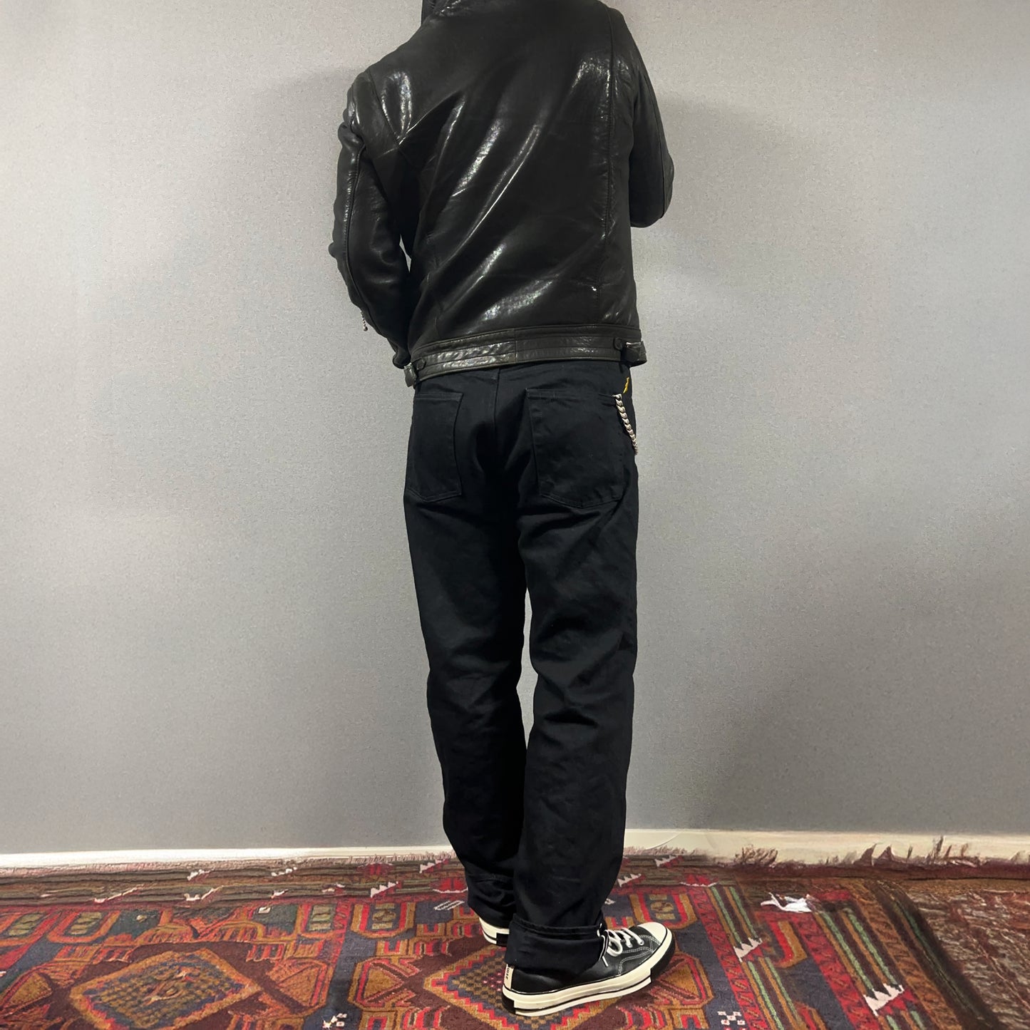 SALVAGE DENIM【BLACK】COTTON RESEARCH CLUB x MARQUISE DSN