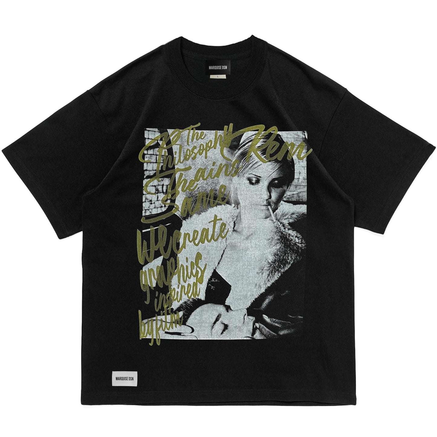 DAZ & EWN S/S Tee【BLACK】