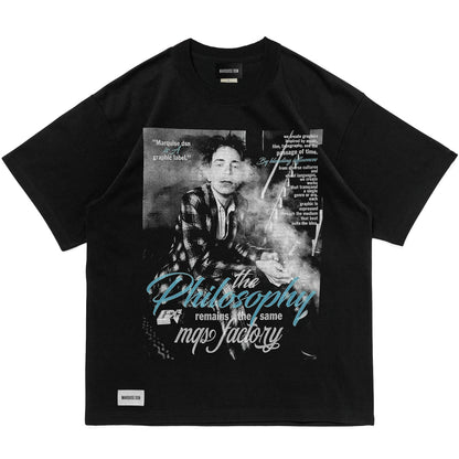 LYDN S/S Tee【BLACK】