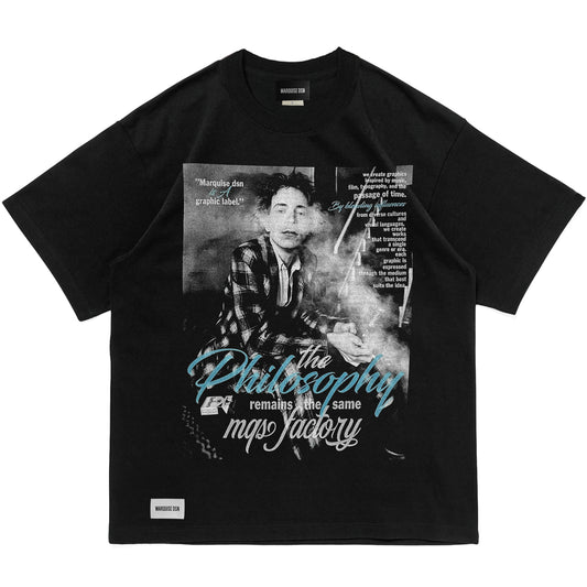 LYDN S/S Tee【BLACK】