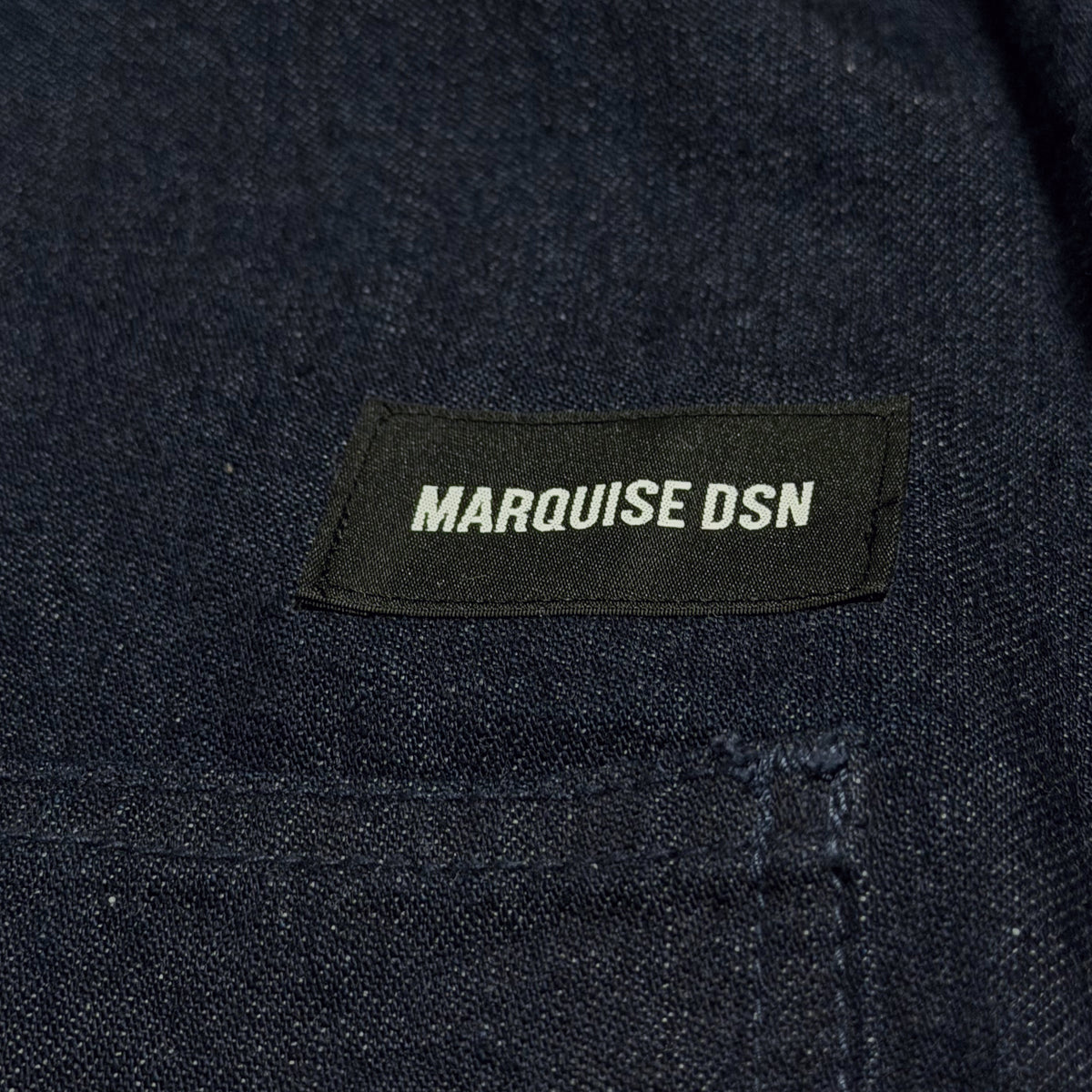 SHAWL COLLAR COVERALL【INDIGO】