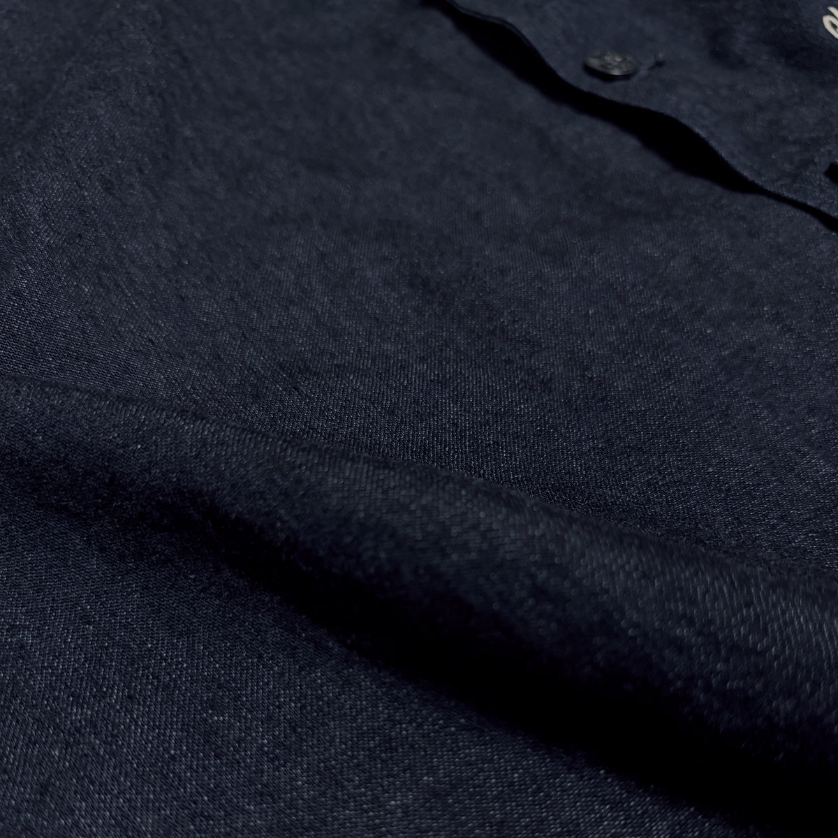 SHAWL COLLAR COVERALL【INDIGO】
