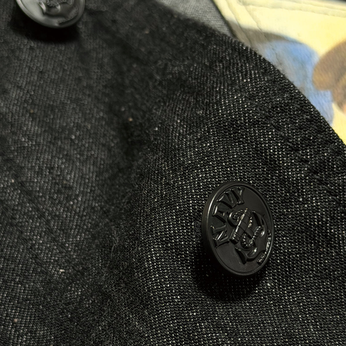 SHAWL COLLAR COVERALL【BLACK】