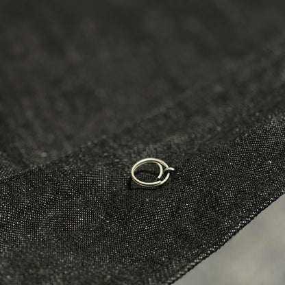 SHAWL COLLAR COVERALL【BLACK】