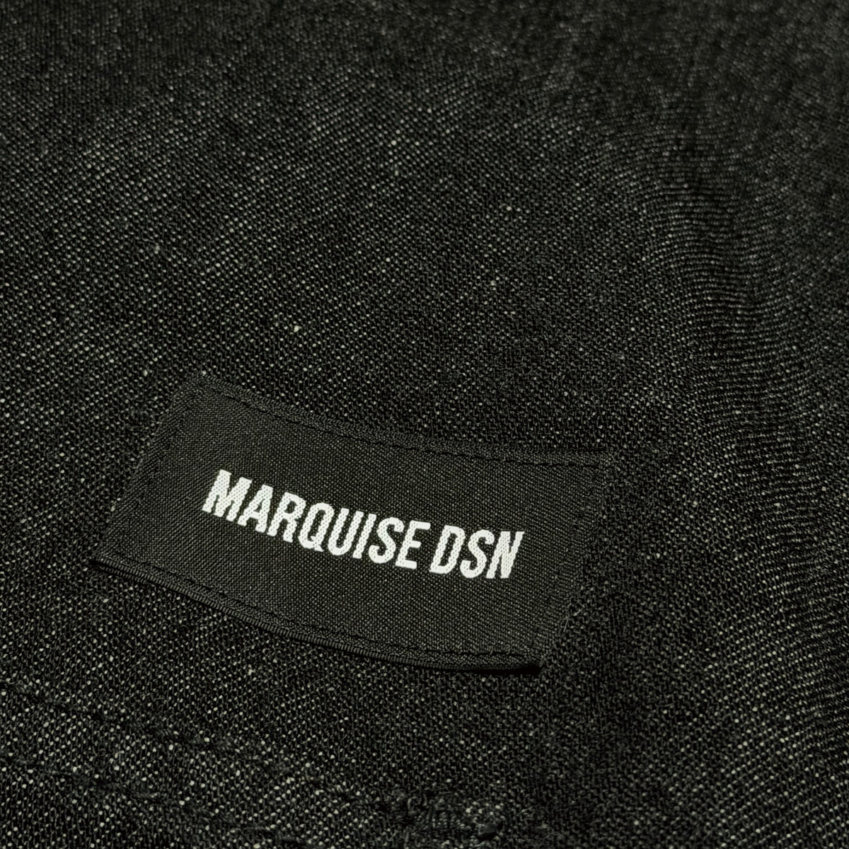 SHAWL COLLAR COVERALL【BLACK】