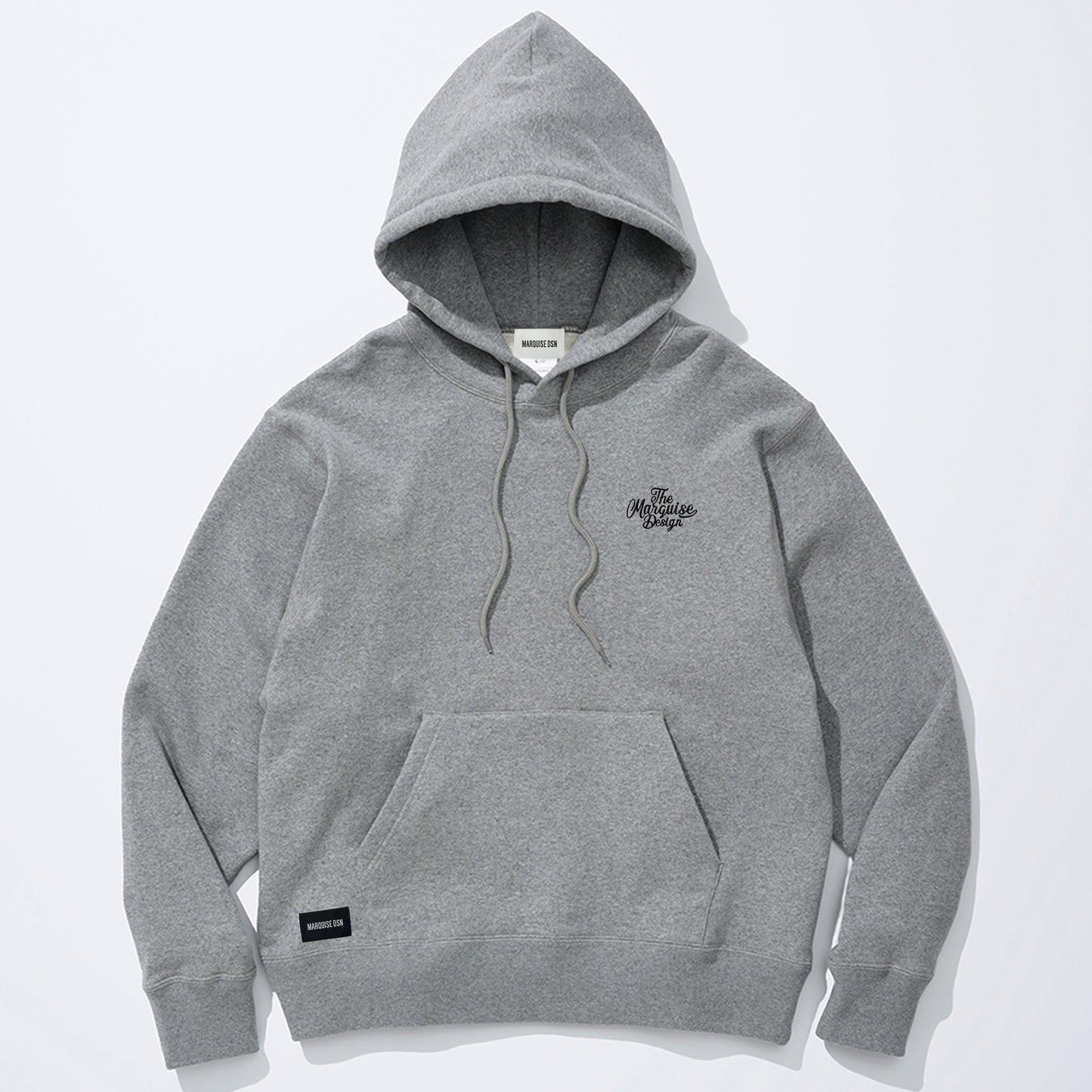 LOOPWHEEL TERRY HOODIE【GRAY】COTTON RESERCH CLUB x MARQUISE DSN
