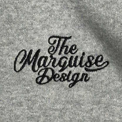 LOOPWHEEL TERRY HOODIE【GRAY】COTTON RESERCH CLUB x MARQUISE DSN