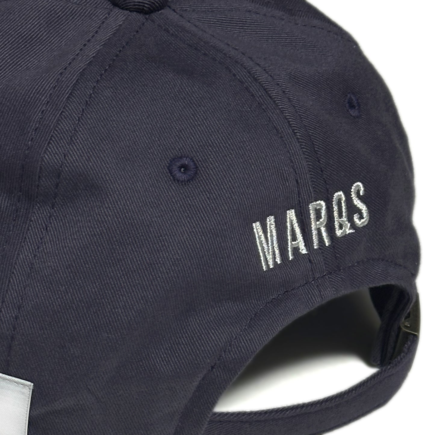 SQUARE PATCH 6-PANEL CAP【NAVY】