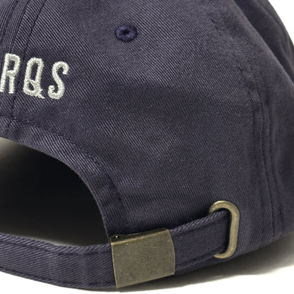SQUARE PATCH 6-PANEL CAP【NAVY】