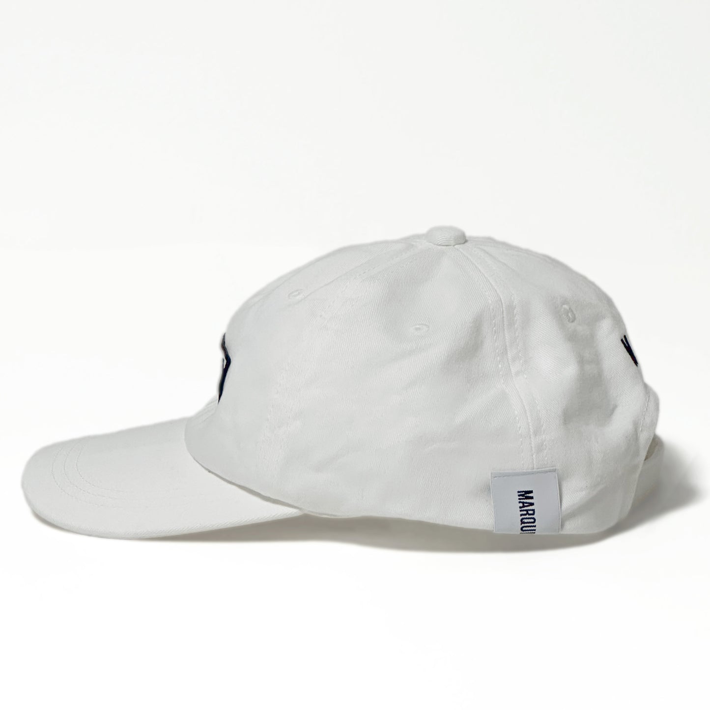 SQUARE PATCH 6-PANEL CAP【WHITE】