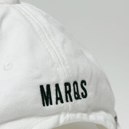 SQUARE PATCH 6-PANEL CAP【WHITE】