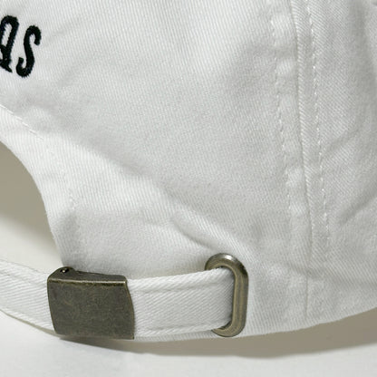 SQUARE PATCH 6-PANEL CAP【WHITE】