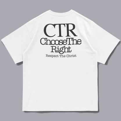 CTR II  S/S Tee【WHITE】