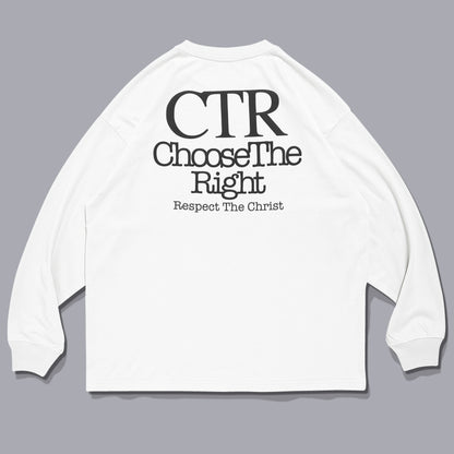 CTR II LONG SLEEVE【WHITE】
