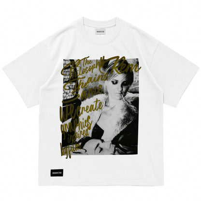 DAZ & EWN  S/S Tee【WHITE】