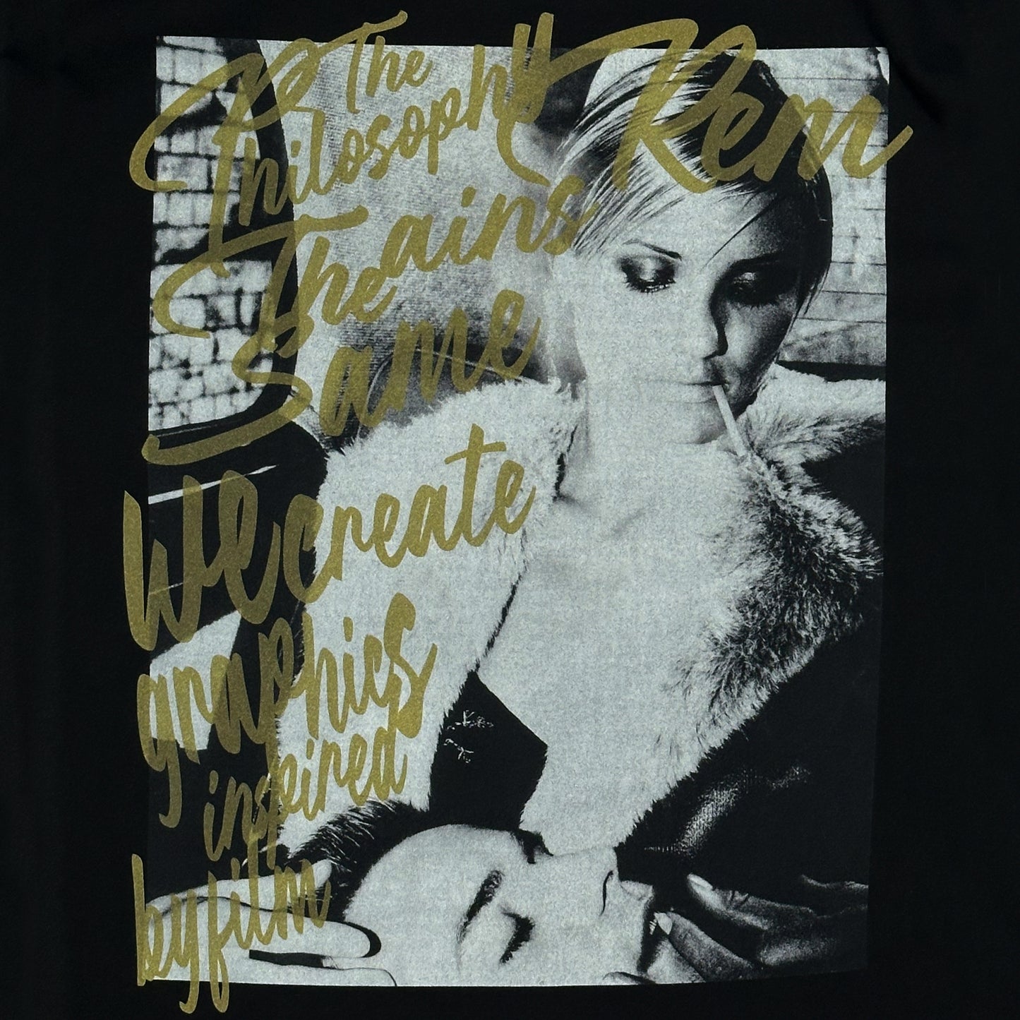 DAZ & EWN S/S Tee【BLACK】