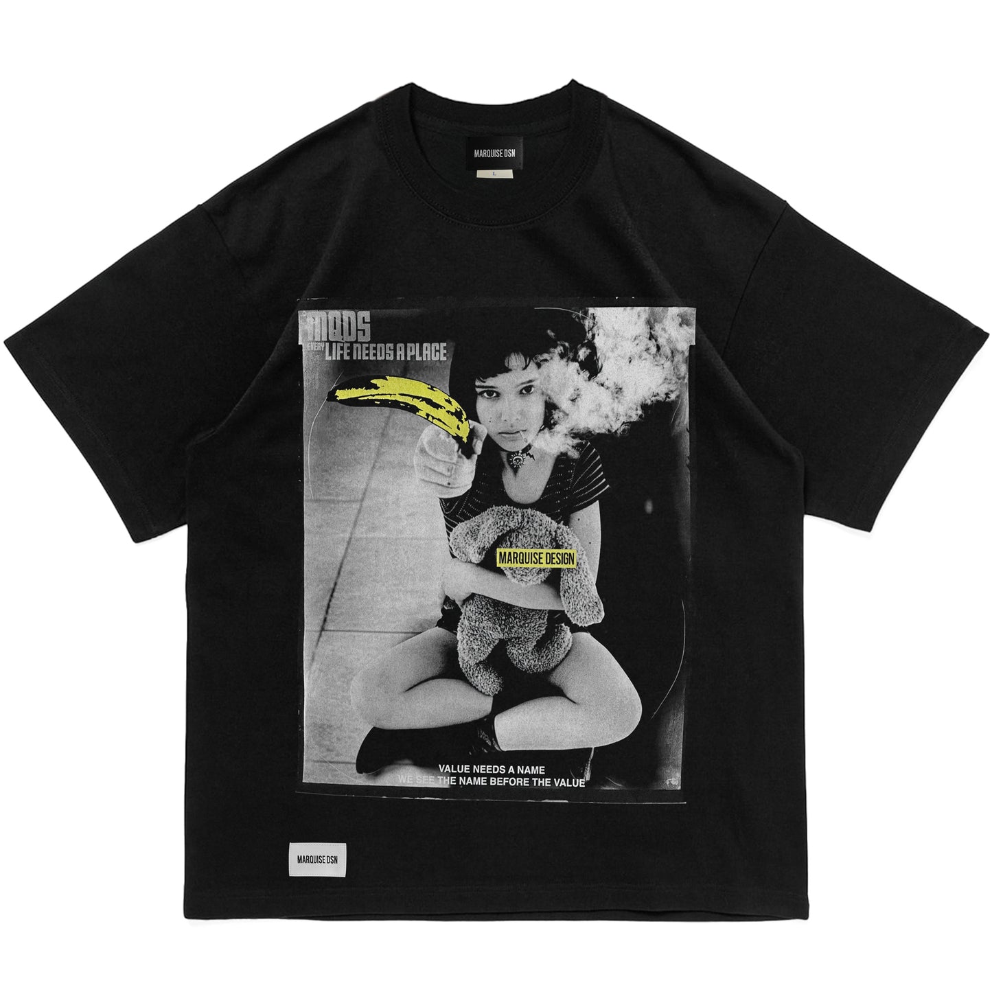 MATILDA S/S Tee【BLACK】