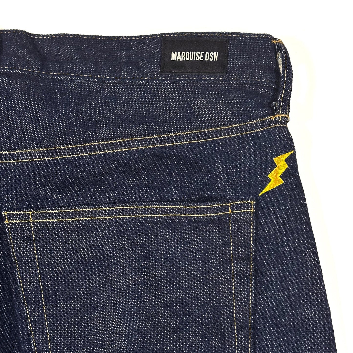 SALVAGE DENIM【INDIGO】COTTON RESEARCH CLUB x MARQUISE DSN
