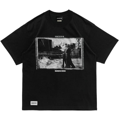 KTH WIDE S/S Tee【BLACK】