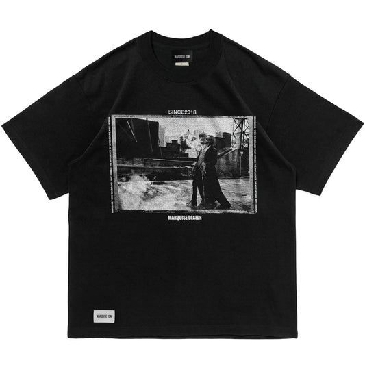 KTH WIDE S/S Tee【BLACK】